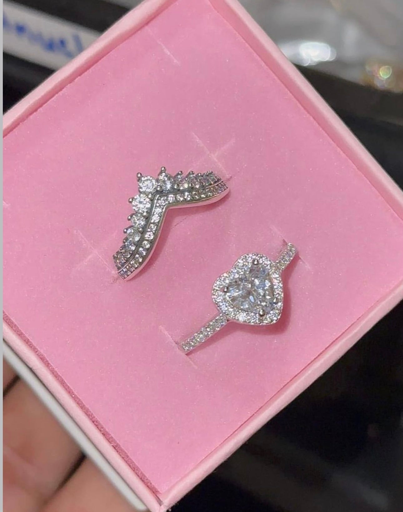 Princess set rings ♥️