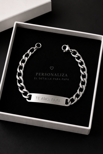 Brazalete Personalizado Papá 💙👨🏻