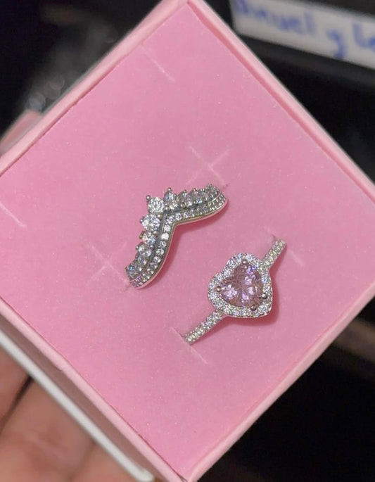 Princess set rings ♥️