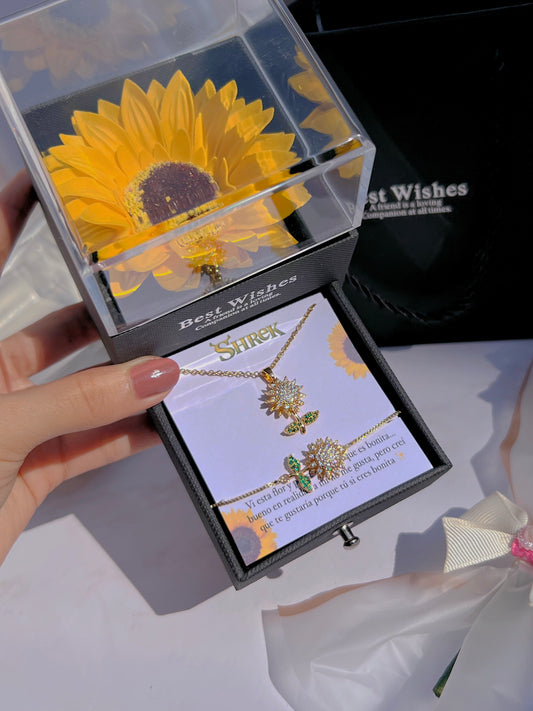 Set flores amarillas "Gira como el sol" 🌻