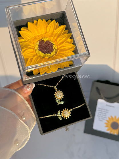 Set Girasoles de Amor 🌻 Accesorios Antiestrés