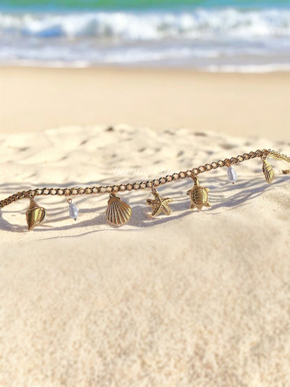 Summer Charm Necklace 🐚 🌊