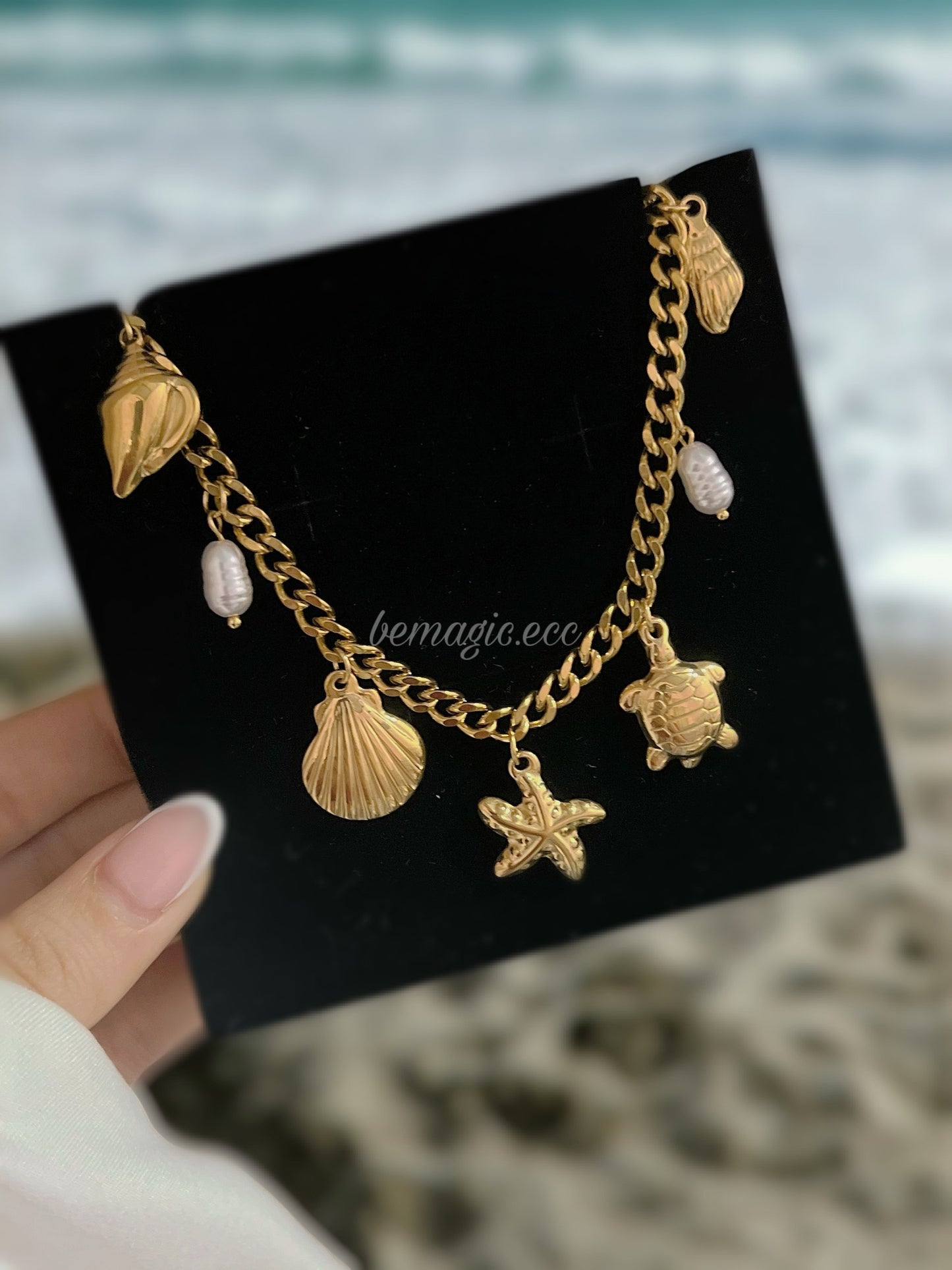 Summer Charm Necklace 🐚 🌊