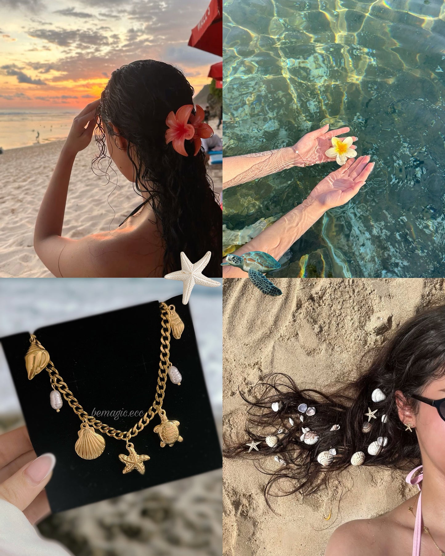 Summer Charm Necklace 🐚 🌊