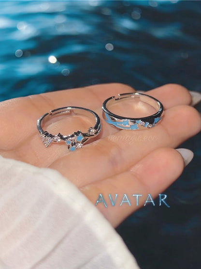 Anillos promesa Avatar 🩵 Neytiri y Jake 💍