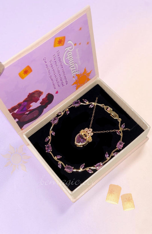 Set Tulipanes y Rapunzel 🌷💜