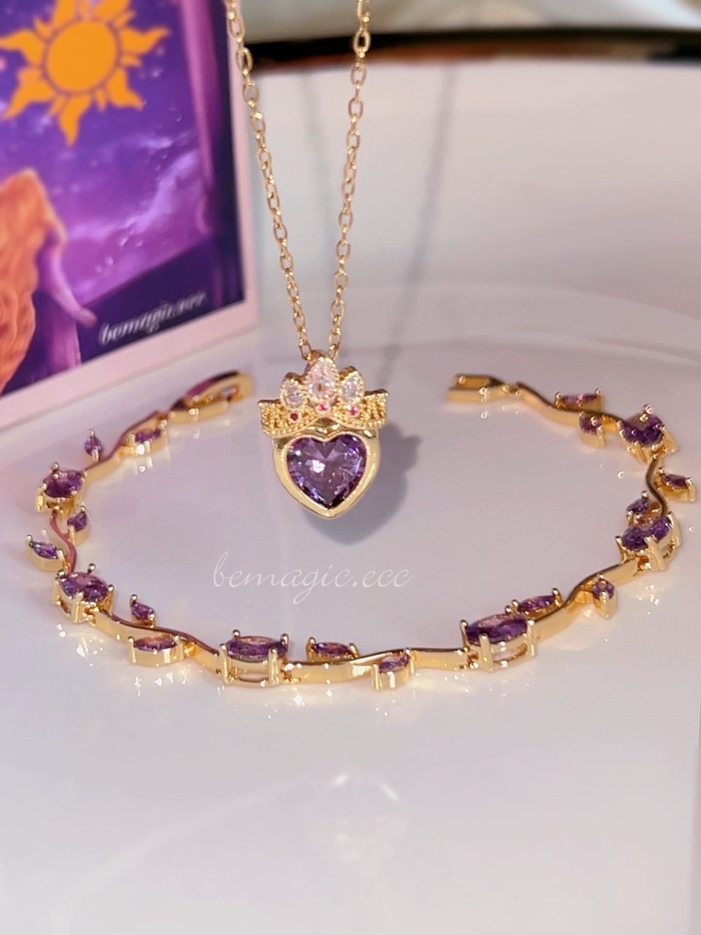 Set Tulipanes y Rapunzel 🌷💜