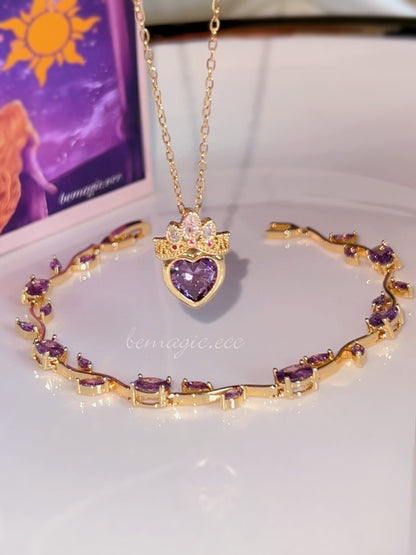 Set Tulipanes y Rapunzel 🌷💜