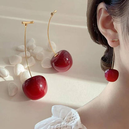 Aretes Cherry trendy