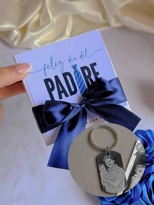 Llavero personalizado tipo militar💙🗝️